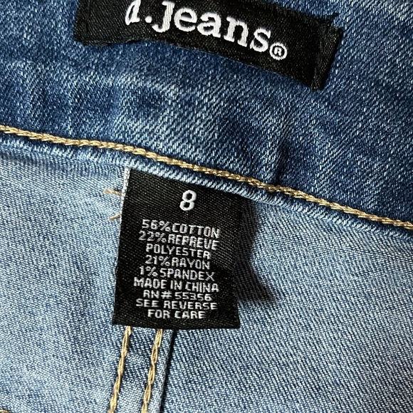 d. jeans Light Blue Stretch Denim - Picture 4 of 6